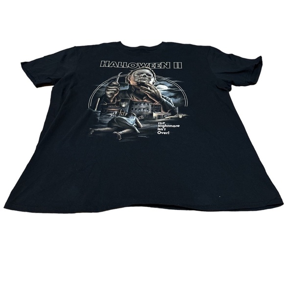 Halloween 2 horror movie sequel t-shirt scary cinema Michael meyers men’s XL - Picture 1 of 5